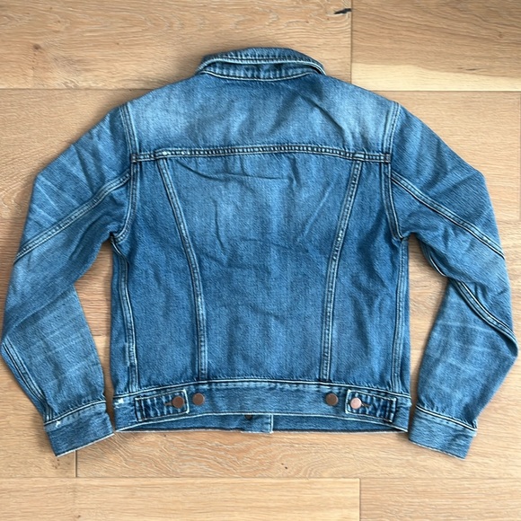 J Brand Jeans Denim Collared Jacket Size Small - Picture 3 of 10